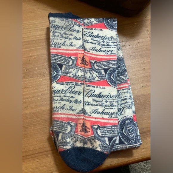 Nike size 12 high top canvas sneakers.wine / burgundy in color n hand made socks - Picture 6 of 9